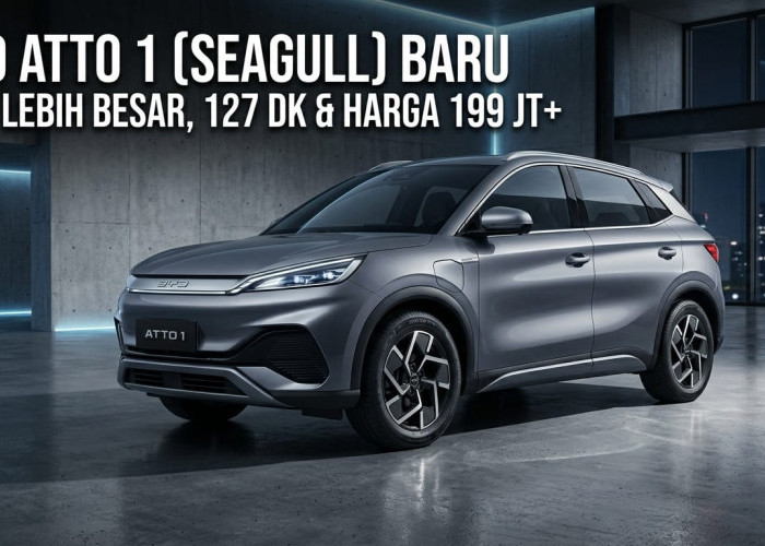 Siap Jadi Penguasa Baru EV Perkotaan, BYD Atto 1 Versi Terbaru Tampil Lebih Besar dan Bertenaga