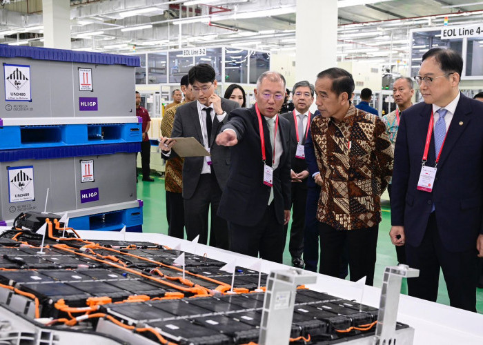 Pabrik Baterai Mobil Listrik Hyundai di Karawang Resmi Beroperasi, Terbesar di Asia Tenggara,Investasi Rp13 T