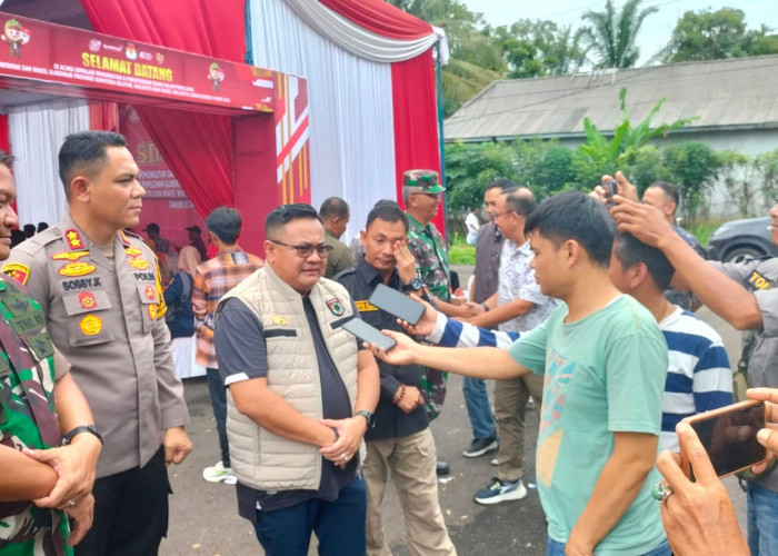 Sekda Lubuklinggau H Trisko Defriyansa Hadri Simulasi Pemungutan dan Perhitungan Suara di KPU 