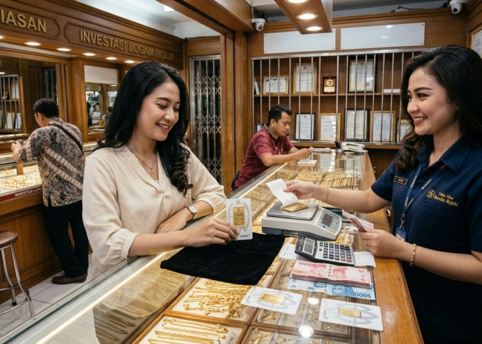 Harga Emas Pegadaian 8 September 2026 Kompak Turun, Antam 1 Gram Rp2,677 Juta