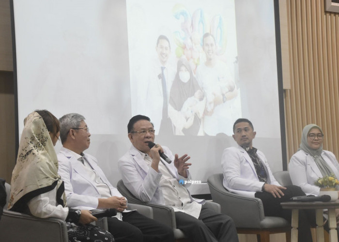 Klinik Blastula IVF Center RS Siloam Sriwijaya Palembang Rayakan Kelahiran Bayi Tabung ke-300 