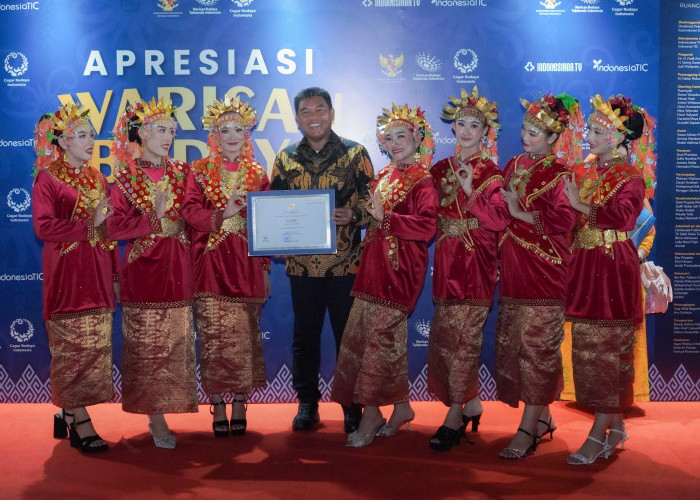 Tari Setabik Muba Terima Sertifikat Warisan Budaya Indonesia 2024