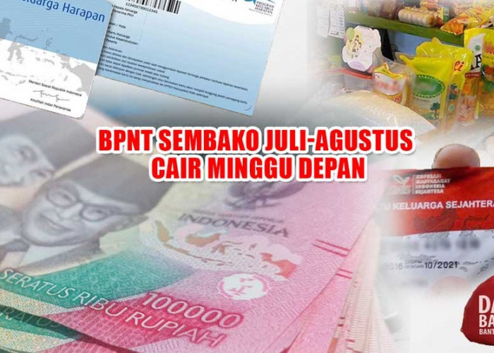 CATAT! BPNT Sembako Juli - Agustus Rp400.000 Disalurkan ke 431 Daerah Minggu Depan