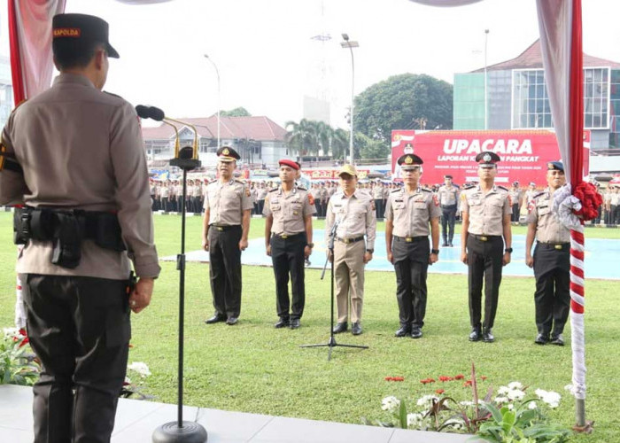 1.378 Personel Polda Sumsel Dapat Kenaikan Pangkat, Ini Rinciannya