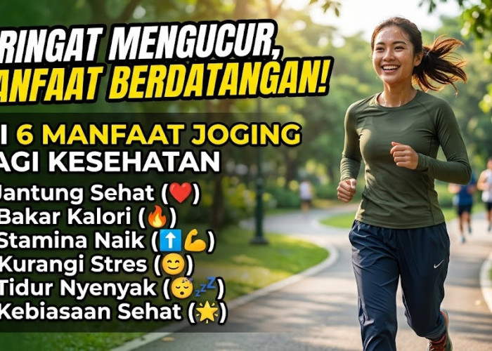 Keringat Mengucur, Manfaat Berdatangan! Ini 6 Manfaat Joging bagi Kesehatan yang Bisa Jadi Kebiasaan Sehat