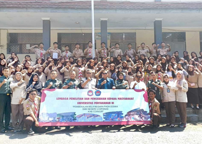 Unhan RI Bekali Nilai-nilai Bela Negara pada Siswa SMKN 1 Cipanas, Ini Tujuannya