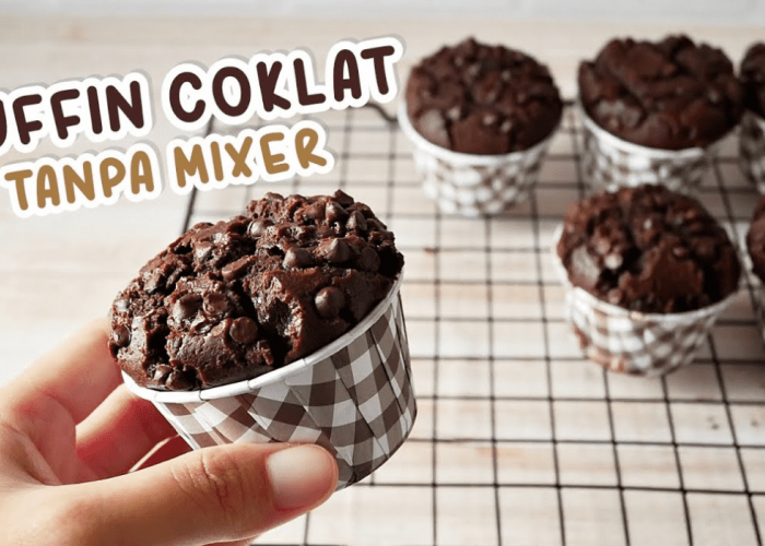 Resep Dessert Lumer: Cara Membuat Muffin Cokelat yang Lembut dan Legit, Mudah Dibuat Tanpa Mixer!