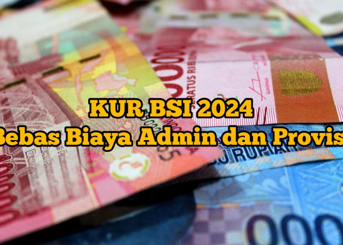 Bisa Cair Rp500 Juta, KUR BSI 2024 Bebas Biaya Admin dan Provisi, Cek Info Syaratnya