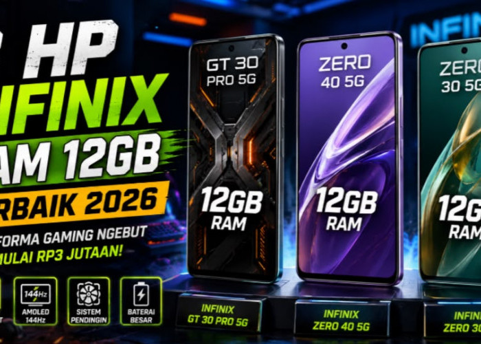 Libas Semua Game Tanpa Lag, Ini Deretan HP Infinix RAM 12 GB Paling Gahar dan Worth It untuk Gaming