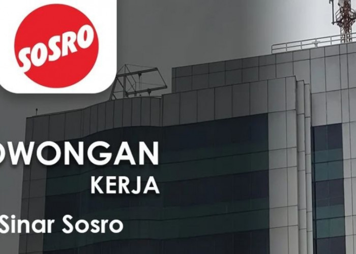 Lowongan Kerja untuk SMA SMK D3 S1 dari PT Sinar Sosro (a REKSO Company) Ada 5 Posisi Jabatan Menarik