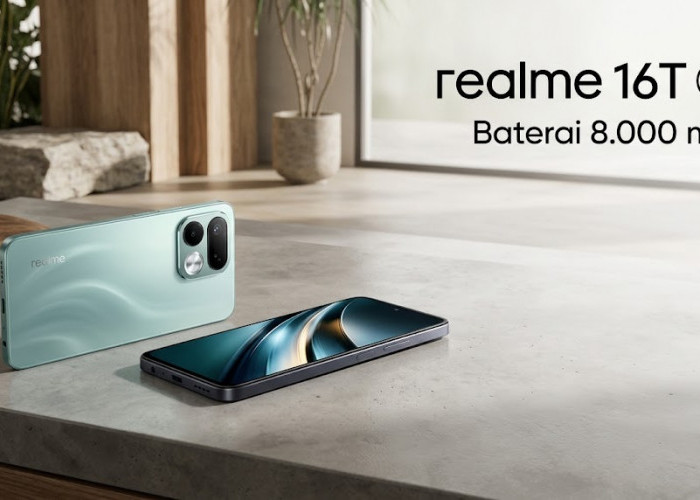 Nggak Takut Air dan Benturan! Cek Keunggulan realme 16T 5G Berlayar 144Hz dan Kamera Sony 50 MP