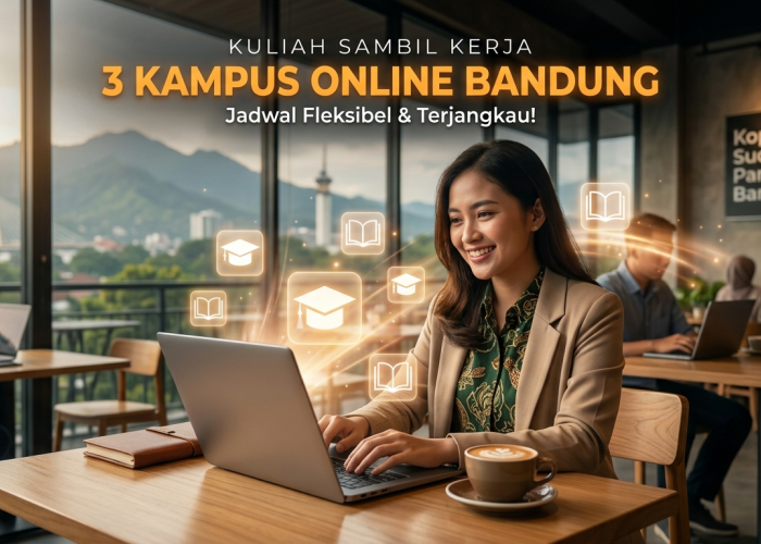 3 Rekomendasi Kampus Kuliah Daring Terbaik di Bandung dengan Biaya Terjangkau