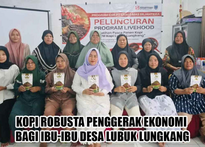 Dorong UMKM, PT Sawit Mas Sejahtera Luncurkan Pendampingan Kopi bagi Ibu-Ibu di Lubuk Lungkang