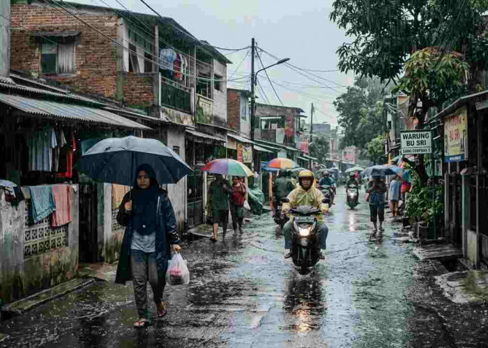 Waspada! Hujan Petir hingga Udara Kabur Landa Sumsel, Ini Daftar Wilayahnya 20 Juni 2026