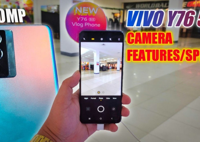 HP Vivo Y76s 5G Sudah Turun Harga, Punya Spesifikasi Kamera Mantap!