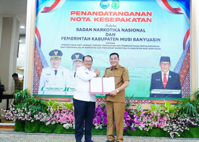 Genderang Perang Ditabuh, Pemkab Muba Siap Berantas Narkotika Melalui Unit Layanan Terpadu P4GN