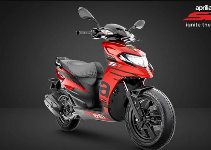 KEREN ABIS! Inilah Motor Matic Aprilia SR 125, Intip Keunggulannya