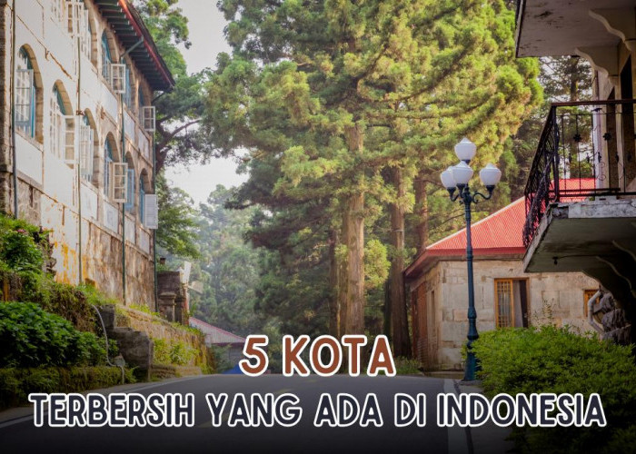 5 Kota Terbersih yang Ada di Indonesia, Sudah Diakui Dunai Lho! Palembang Masuk Gak Nih?