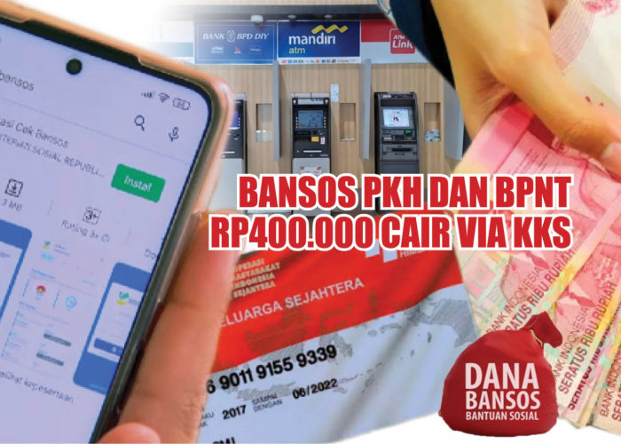 KPM Ketiban Rezeki! Bansos PKH dan BPNT Rp400.000 Cair Via KKS