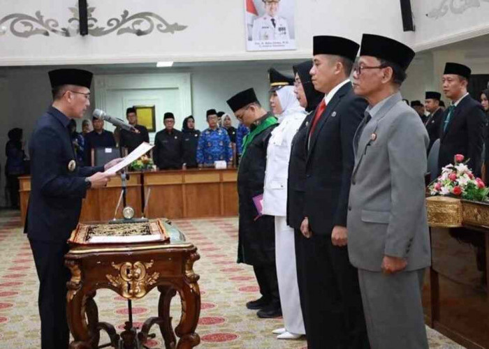 92 Pejabat Pemkot Palembang Dilantik Pj Walikota Palembang Ratu Dewa