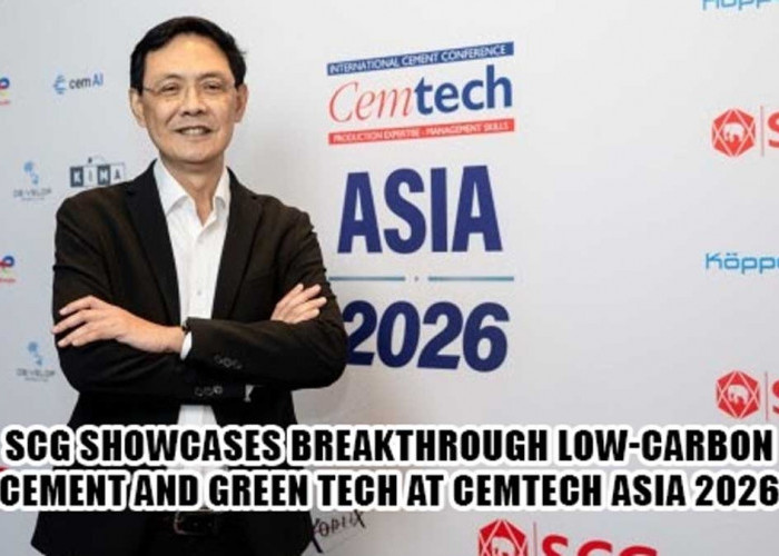 SCG Showcases Breakthrough Low-Carbon Cement and Green Tech at Cemtech Asia 2026