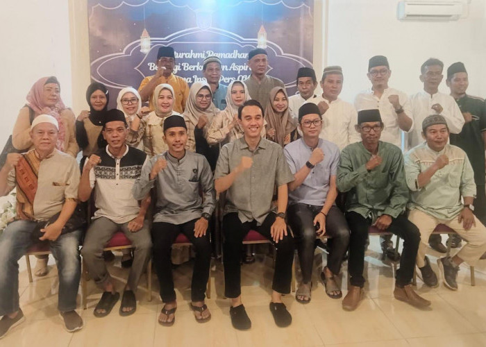 Silaturahmi Ramadan dengan Insan Pers di OKI, Bupati Muchendi Singgung Anggaran Media