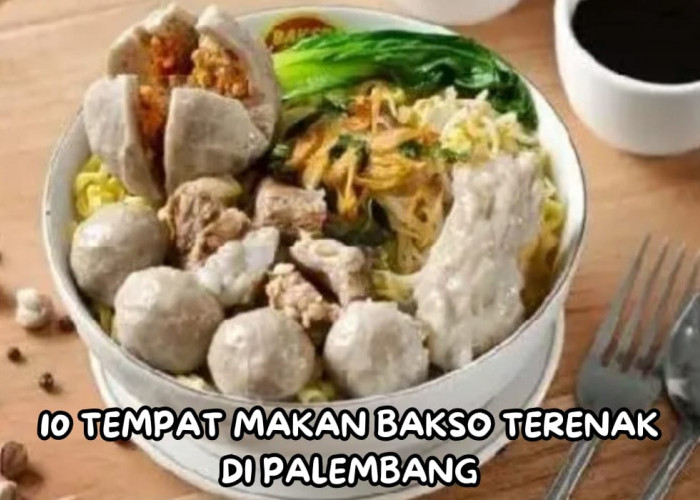 10 Tempat Makan Bakso Paling Enak di Palembang, Aromanya Menggoda Rasa Kuahnya Gurih Menggugah Selera