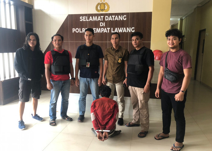 Tim Elang Satreskrim Polres Empat Lawang Ciduk DPO Begal di Desa Pancur Mas