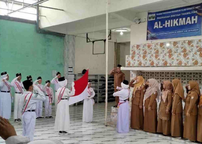Bukan Cuma Upacara, HUT RI ke-81 di Ponpes Al-Hikmah 7 Ulu Diisi Pesan Anti-Bullying