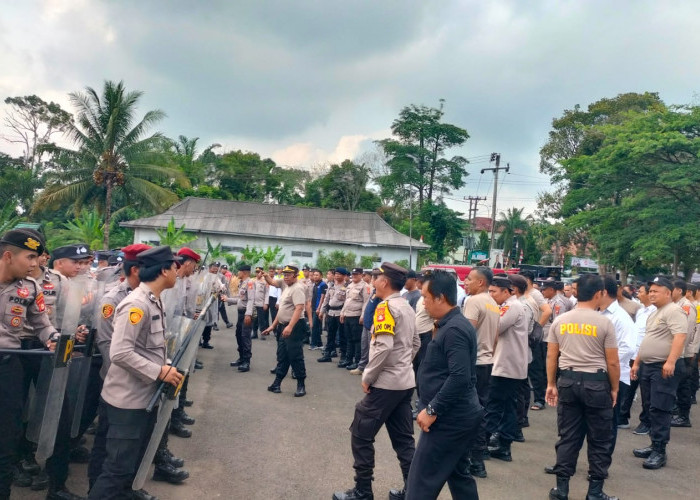 Polres Lubuklinggau Gelar Gladi Simpamkota Pilkada 2024 