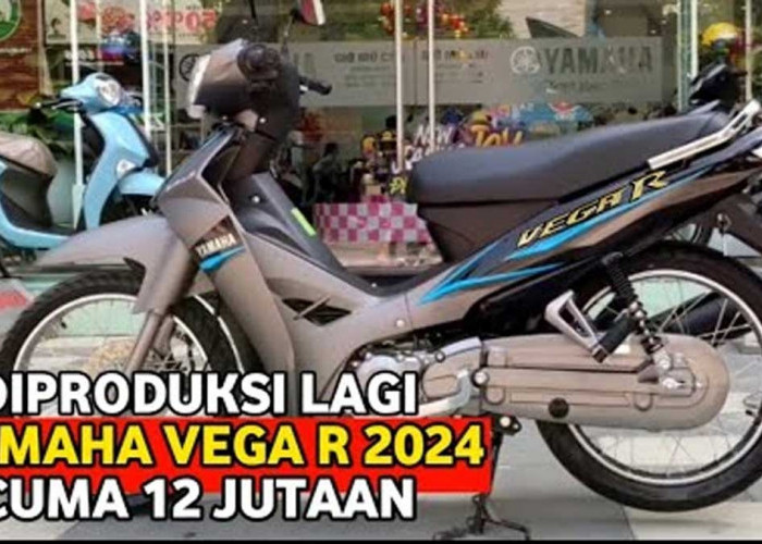 Yamaha Vega R Mengaspal Lagi, Harga Cuma Rp12 Juta, Cek Spesifikasinya! 