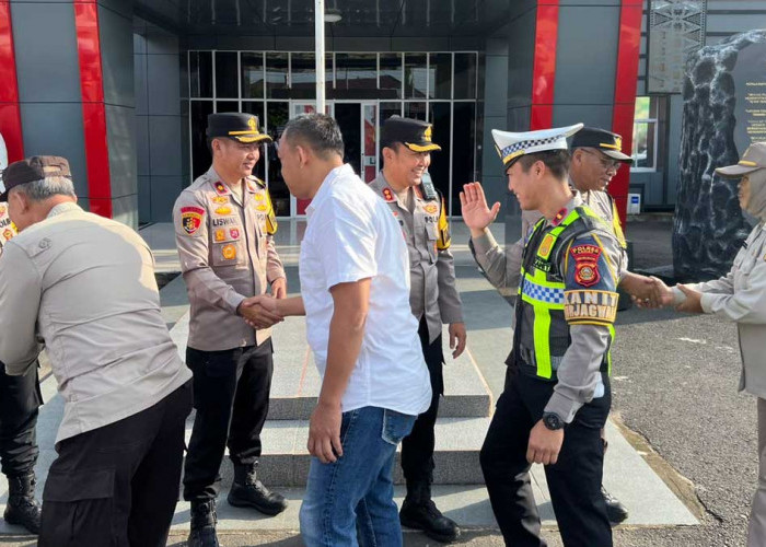 Pimpin Apel Perdana, Kapolres Lahat Tekankan Hal Ini kepada Seluruh Anggota