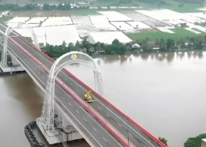 Jembatan Tol Ikonik di Sumatera Selatan, Habiskan Anggaran Rp22,16 Triliun, Begini Progresnya