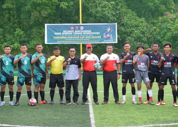 Gelar Turnamen Mini Soccer, Kakudam: Tim Wajib Junjung Tinggi Sportivitas 