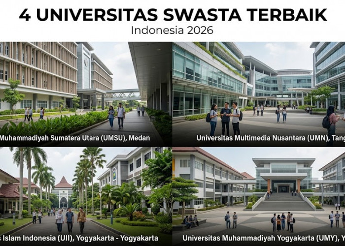 Bisa Jadi Pilihan Kuliah Favorit! Ini 4 Universitas Swasta Terbaik di Indonesia Versi EduRank