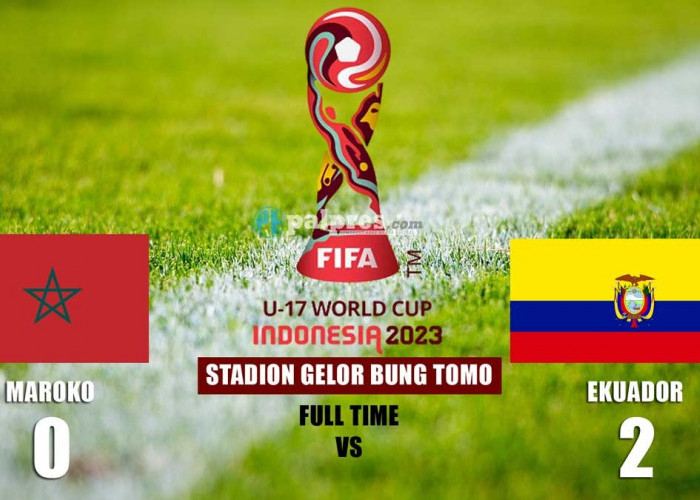 Piala Dunia U17 2023: Ekuador U17 Pecundangi Maroko U17 dengan Skor 2 Gol Tanpa Balas, Bermundez Cetak Brace