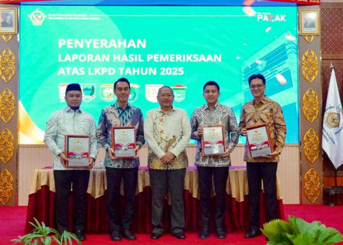 15 Kali Berturut-turut! Kabupaten OKI Sabet Opini WTP Lagi dari BPK RI