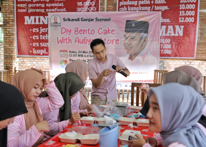Gandeng UMKM Kuliner Lokal, Srikandi Ganjar Gelar Pelatihan Menghias Bento Cake 