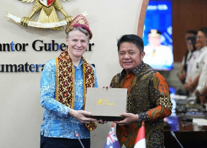 Perkuat Hubungan Bilateral, Gubernur Sumsel Sambut Hangat Kunjungan Dubes Australia