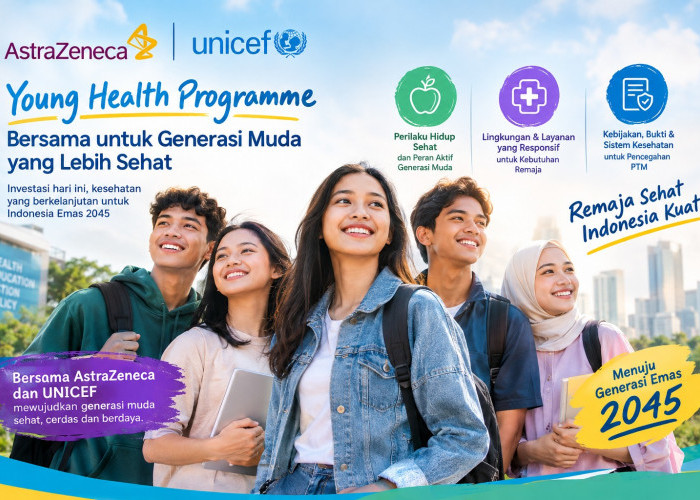 AstraZeneca dan UNICEF Gelontorkan US$1,3 Juta, Remaja Indonesia Makin Menyala!