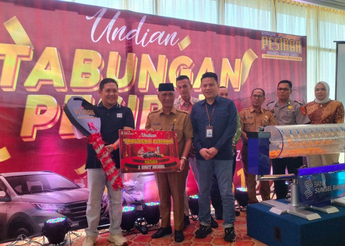 Bertabur Hadiah Grand Prize dan Door Prize, Bank Sumsel Babel Gelar Undian Tabungan Pesirah   