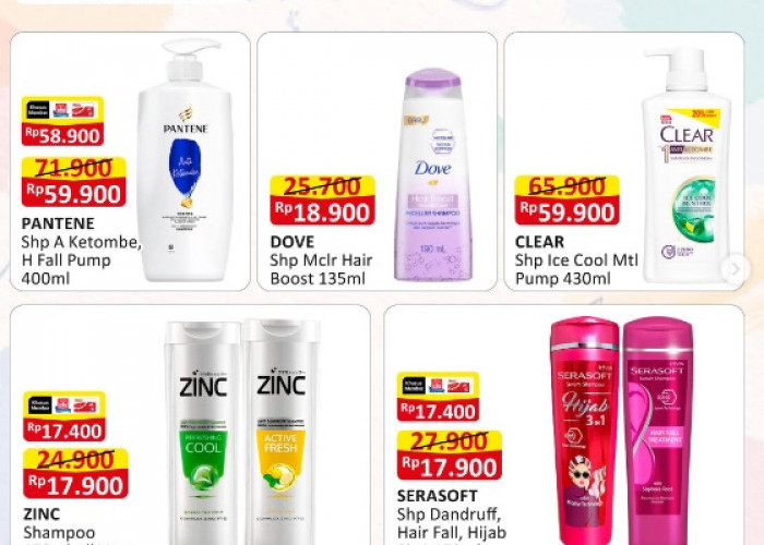 Jangan Ketinggalan! Cek Katalog Hair Care di Alfamart Terdekat! NATUR Shampoo Gingseng Extrac 140ml Rp29.000 
