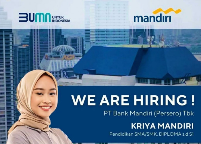 Lowongan Kerja Terbaru BUMN PT Bank Mandiri (Persero) Tbk Penempatan Sumatera Selatan 