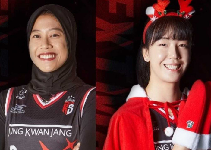 Media Day Opening V-League 2024-2025, Megawati dan Jeong Ho-young Wakili Red Sparks  