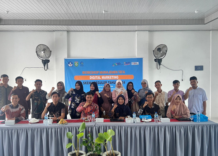 Telkom Dukung Teaching Factory, Berikan Panduan Model Pembelajaran Inovatif di SMK Tunas Harapan Palembang