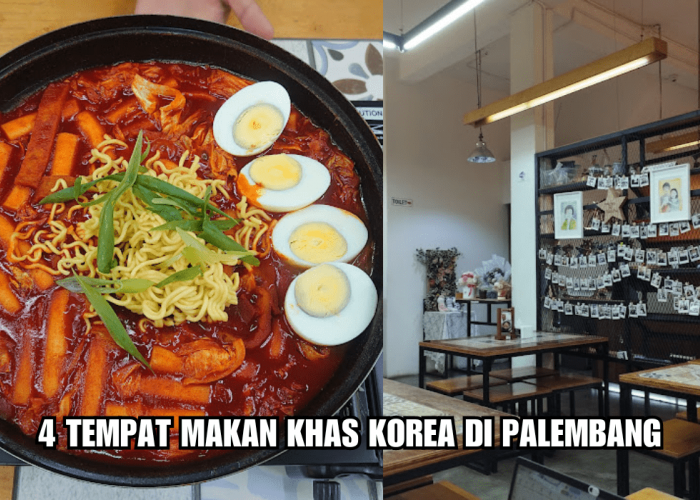 4 Tempat Makan Khas Korea di Palembang, Cita Rasa Otentik Negeri Ginseng yang Menggoyang Lidah!
