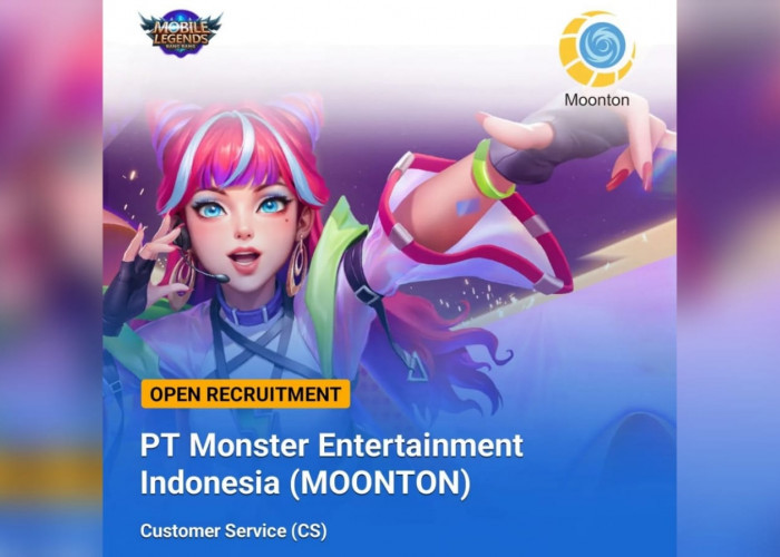 Lowongan Kerja Industri Game Mobile Legends Bang Bang PT Monster Entertainment Indonesia (MOONTON)