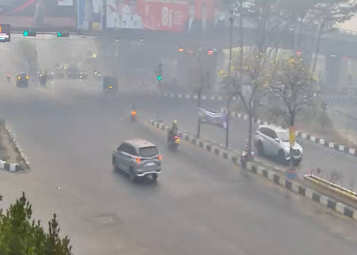 Sumsel Diperkirakan Masih Diselimuti Udara Kabur Hari Ini, Hanya 1 Daerah Berpotensi Hujan Ringan