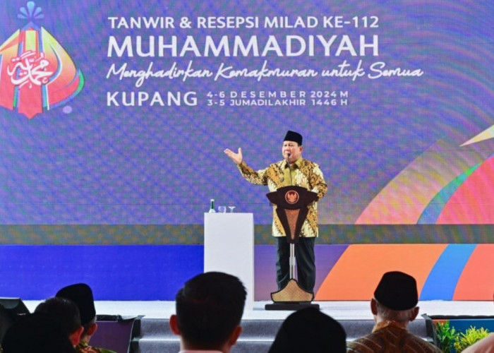 Presiden Prabowo Subianto Beberkan Peran Muhammadiyah untuk Indonesia