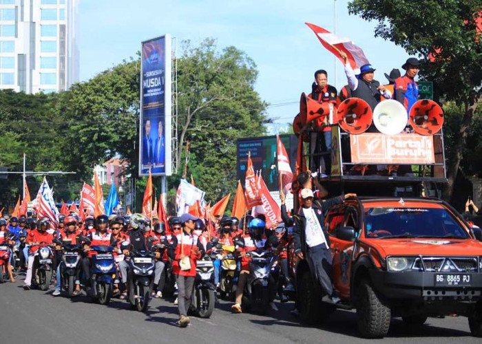 Potret Kebersamaan May Day 2026: Gubernur Sumsel dan Forkopimda Dengarkan Langsung Suara Buruh